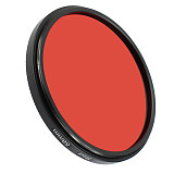 BGNing 52mm 58mm Ultra Slim Blue Orange Red Yellow Color Glass Filter For SLR Cameras Lens for GoPro Hero 8 Camera Accessories