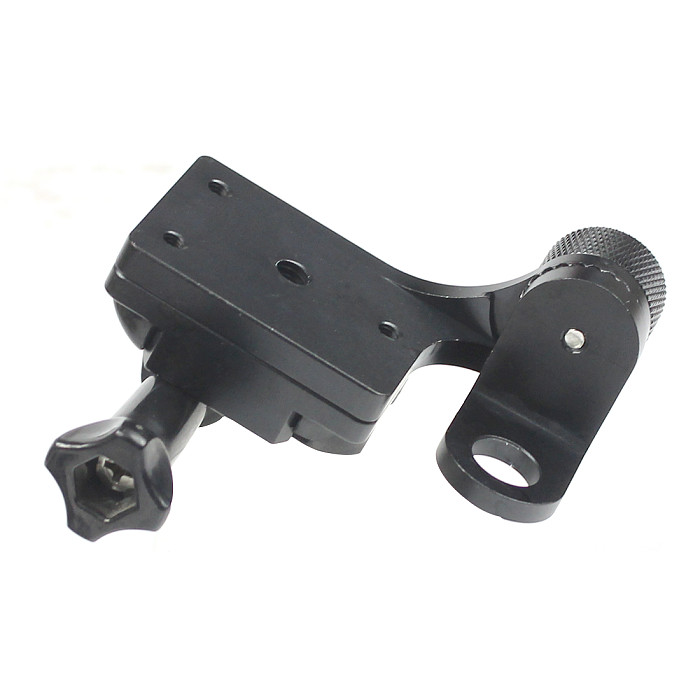 FEICHAO Aluminum Alloy Motorcycle Rearview Mirror Mount Bracket Holder with movable base for Insta360 ONE R/ GOPRO9/8/MAX/ DJI Osmo Action Camera Accessories