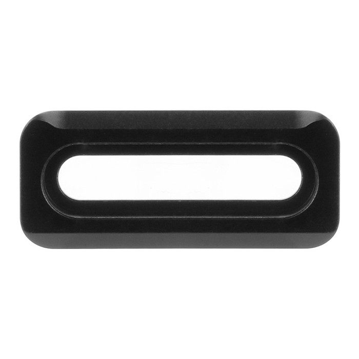 FEICHAO Aluminum Alloy CNC Universal Handle Slide Slider Standard Dovetail Slot 48mm Side Slide Rail Positioning 1/4 Screw for Camera Cage Protective Case Sports Camera