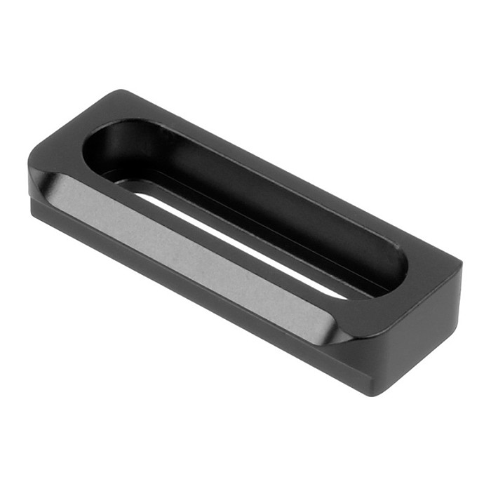 FEICHAO Aluminum Alloy CNC Universal Handle Slide Slider Standard Dovetail Slot 48mm Side Slide Rail Positioning 1/4 Screw for Camera Cage Protective Case Sports Camera