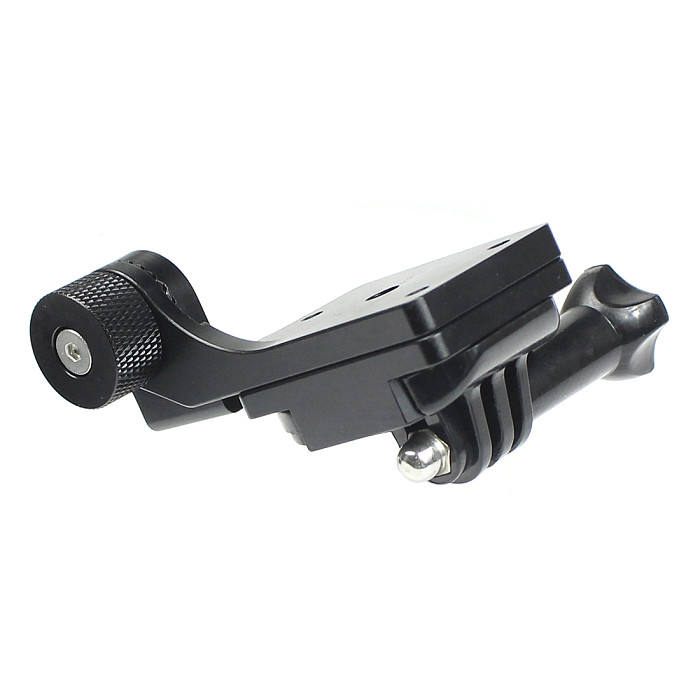 FEICHAO Aluminum Alloy Motorcycle Rearview Mirror Mount Bracket Holder with movable base for Insta360 ONE R/ GOPRO9/8/MAX/ DJI Osmo Action Camera Accessories