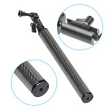 FEICHAO Carbon Fiber Buoyancy Floating Arm Handheld Selfie Stick with 1/4  Screw Hole for Insta360 ONE R for GOPRO 9 /8 /MAX