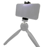 FEICHAO Phone Clip Tripod Mount Adapter For 76-93mm Smartphone Bracket Holder with Cold Shoe 1/4 Thread For Tripod Monopod Stand
