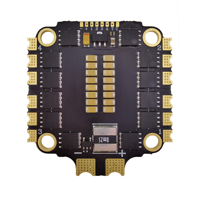 HAKRC HK 32Bit 60A 2-6S 4in1 Brushless ESC DShot150/300/600/1200 PWM Oneshot125/42 Ready STM32F051 Advanced PCB for FPV Drone