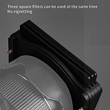 Zome P Series Square Metal Holder Bracket Insert Convertible Round Filter Holder Set