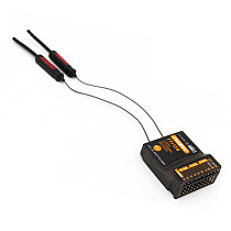 FlySky FTr12B 12-Channel Three-Generation Protocol Two-Way Dual-Antenna Receiver PWM PPM i.BUS S.BUS Output​ For RC Planes Fixed-Wing Drone