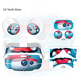 Hifylux Various PVC Stickers VR Body Skin Protector for Oculus Quest 2 Stickers Decales