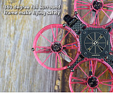 FPVRACER Cine X2 FPV Quad PNP F4 FC AIO 25A ESC Runcam Nano 2 TINY ROCKET 37CH VTX 4S 25A Quadcopter Racing Drone