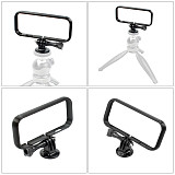 3D Printed Protective Frame Border Case Holder Adapter Mount Expansion for Insta 360 One X/X2 for Gopro Action Camera Stand