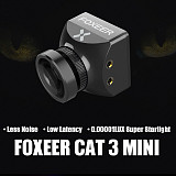 FOXEER CAT3 HS1259 MICRO Camera 22mm/19mm Professional Night Vision Camera Low Shot 0.00001LuX for Drone FPV Accessories