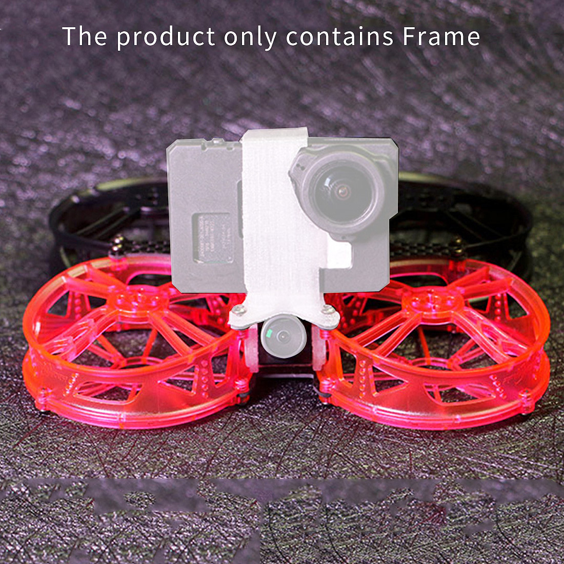 US 21.36 FPVRACER Cine X2 FPV HD Digital Drone Frame Carbon Fiber RC