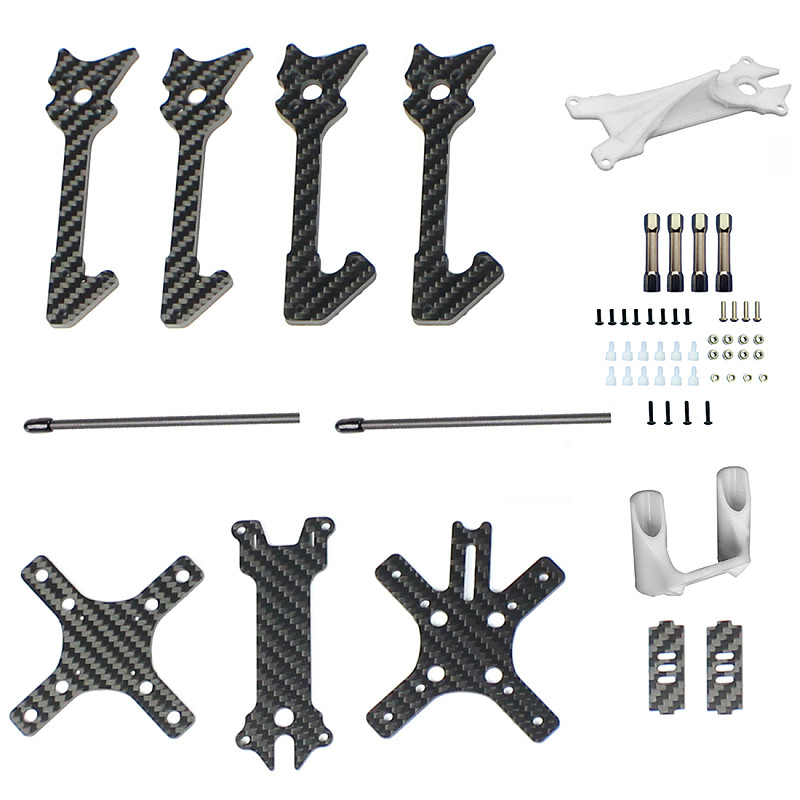 JMT F215 215mm 5inch Carbon Fiber Quadcopter Frame with 5mm Arm Support 2204-2306 Motor For FPV Freestyle RC Racing Drone