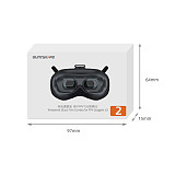 Sunnylife FPV Goggles Tempered Film Anti-sweat Explosion-proof Dust-proof Scratch-resistant Protective Film ​for DJI Goggles V2