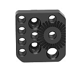 FEICHAO Camera Mounting Plate for DJI Ronin S with Arri 1/4 3/8 Locating Holes for Monitor Microphone Magic Arm Handle Attach