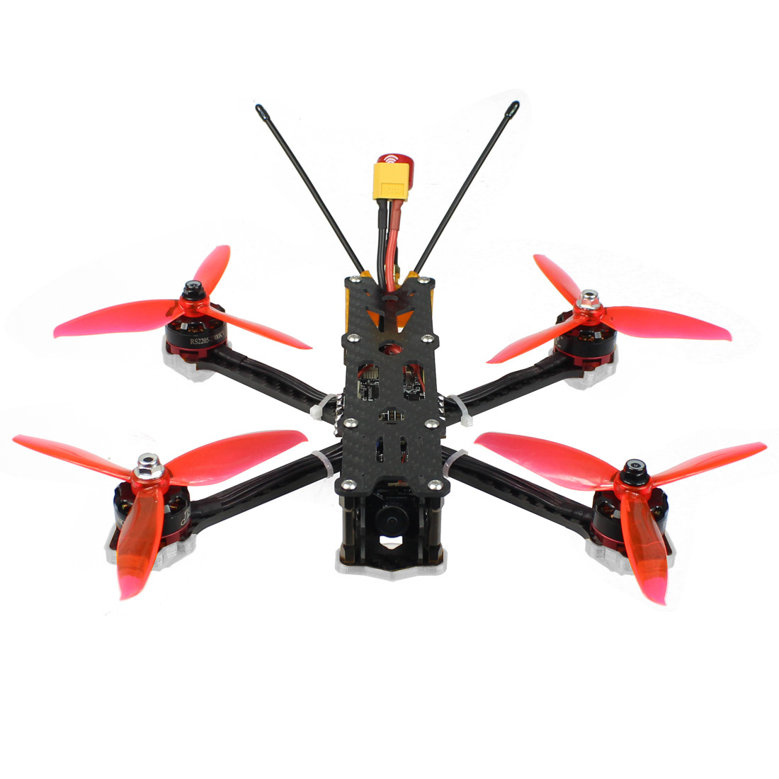 JMT 220mm DIY FPV Racing Drone Quadcopter Kit with F3 FC 2300KV Motor 20A  ESC