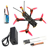 JMT F220 220mm Wheelbase 3-4S 5inch FPV Racing Drone with Razer Micro 1200TVL Camera 7-10 Minutes Flight Time RC Quadcopter