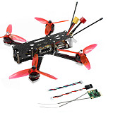 JMT F220 220mm Wheelbase 3-4S 5inch FPV Racing Drone with Razer Micro 1200TVL Camera 7-10 Minutes Flight Time RC Quadcopter