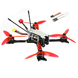 JMT F215 215mm Wheelbase 5inch 3-4S RC FPV Racing Drone Built-in OSD Betaflight with BLHeli-S 45A 4in1 ESC Razer/Ratel 2 Camera