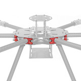 FEICHAO D16 16mm C Shape Buckle Tube Folding Locating Holder for Tarot RC Aircraft Quadcopter UAV Drone Carbon Fiber Arm