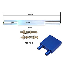XT-XINTE Aluminium Aolly Water Cooling Heatsink Block Waterblock Radiator Liquid Cooler For Desktop CPU Graphics Card