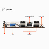 BTC-37 Mining Motherboard CPU Set 8 Miner Video Card Slot DDR3 Memory Adapter Integrated VGA Interface Low Power Consumption