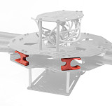 FEICHAO D16 16mm C Shape Buckle Tube Folding Locating Holder for Tarot RC Aircraft Quadcopter UAV Drone Carbon Fiber Arm