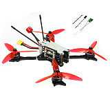 JMT F215 215mm Wheelbase 5inch 3-4S RC FPV Racing Drone Built-in OSD Betaflight with BLHeli-S 45A 4in1 ESC Razer/Ratel 2 Camera