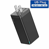 Baseus New 65W USB QC 4.0+ Type C PD3.0 Fast Wall Charger Adapter for iPhone 12 Mini