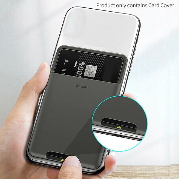 Baseus New Porable Stick On Phone Cell Phone Wallet Sticker Adhesive Credit Card Holder