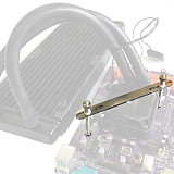 XT-XINTE 2pcs M3*35MM Water Cooling Radiator Heat Sink Mounting Screws for Desktop Computer CPU Graphics Card