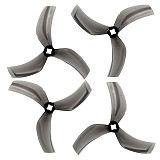GEMFAN 2/4 Pairs D90 3 Blade 1.5mm&2mm 3 Inch PC Propeller for 2203-2306 Motors FPV Racing Drone Quadcopter RC Models Toys Spare Parts