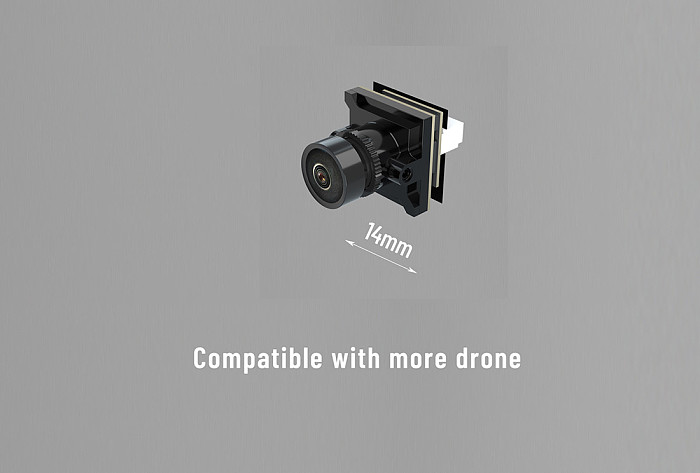Caddx  Baby Ratel 2 1/1.8 inch Starlight HDR Sensor 1200TVL Low Latency Day and Night Freestyle FPV Camera