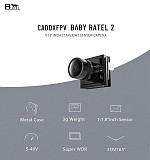 Caddx  Baby Ratel 2 1/1.8 inch Starlight HDR Sensor 1200TVL Low Latency Day and Night Freestyle FPV Camera