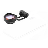 FEICHAO 75MM 10X Super Macro Lens Optical Glass Universal Phone Camera Lens External Phone Lens with CPL ND32 Lens Filter Kit