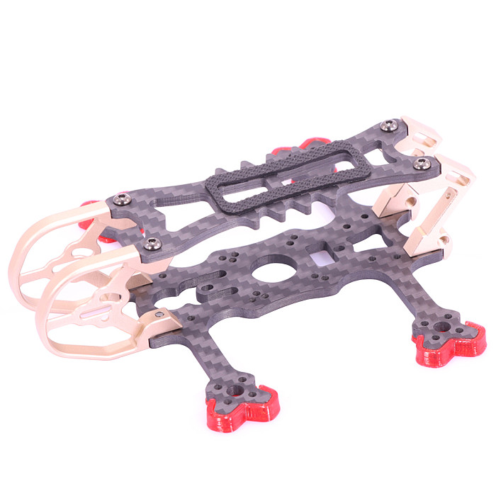 FEICHAO AlfaRC BuBu100 2inch Propeller Toothpick Frame Kit RC Drone FPV Racing Quadcopter Freestyle support CADDX VISTA