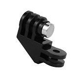 Action Camera Part Rail Mount for Picatinny Airsoft Shot Rifle Laser Mount Adapter for GoPro/EKEN/OSMO Action Camera Photography