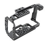 For BMPCC 4K 6K Camera Cage W/ Top Handle Bar Video Film Movie Cage Quick Release Plate For Blackmagic Pocket Cinema BMPCC 4K 6K