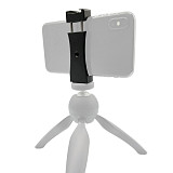 BGNing ABS Mobile Phone Clamp Tablet Fixing Clip Live Light Selfie Stick Phone Holder Desktop Bracket for Smartphone Width 245mm