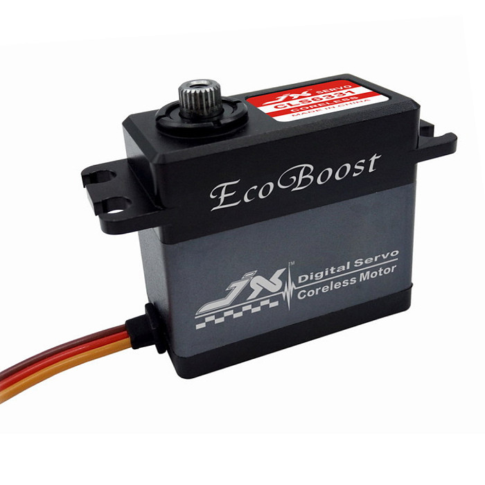 JX Ecoboost CLS6331 30KG High Torque Servo 180 Degree CNC Shell Metal Gear Coreless Digital Servo For RC Model Accessories