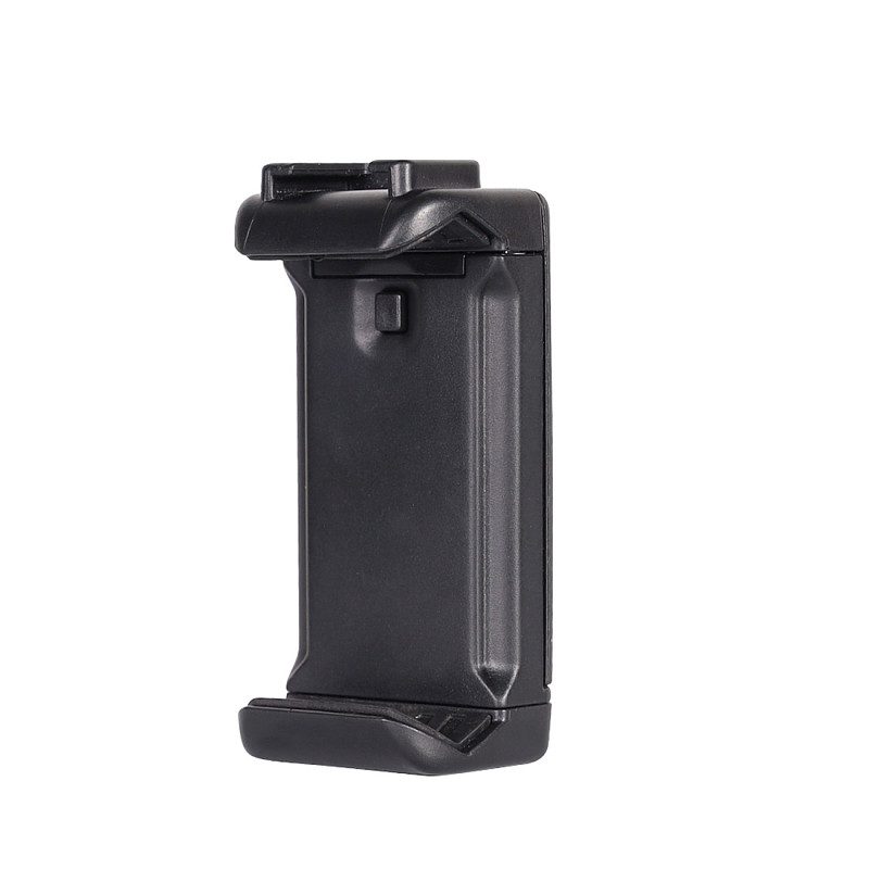 Universal Mobile Phone Clip Adapter with Cold Shoe 1/4 Screw Hole for Tripod Monopod Holder Clamp Bracket Stand Holder Mount