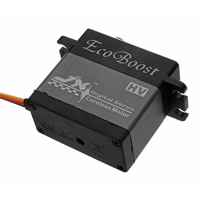 JX CLS-6327HV 27kg High Torque High Pressure Hollow Cup Coreless Servo Metal Gears 27KG High Torque Rudder for DIY RC Model Airplane Drone Parts