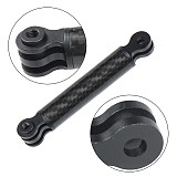 FEICHAO Helmet Extension Arm Pole Mount Carbon Fiber Compatible with Gopro 9/MAX/8/7/6,Insta360 One R, DJI Osmo Action, EK7000 4K