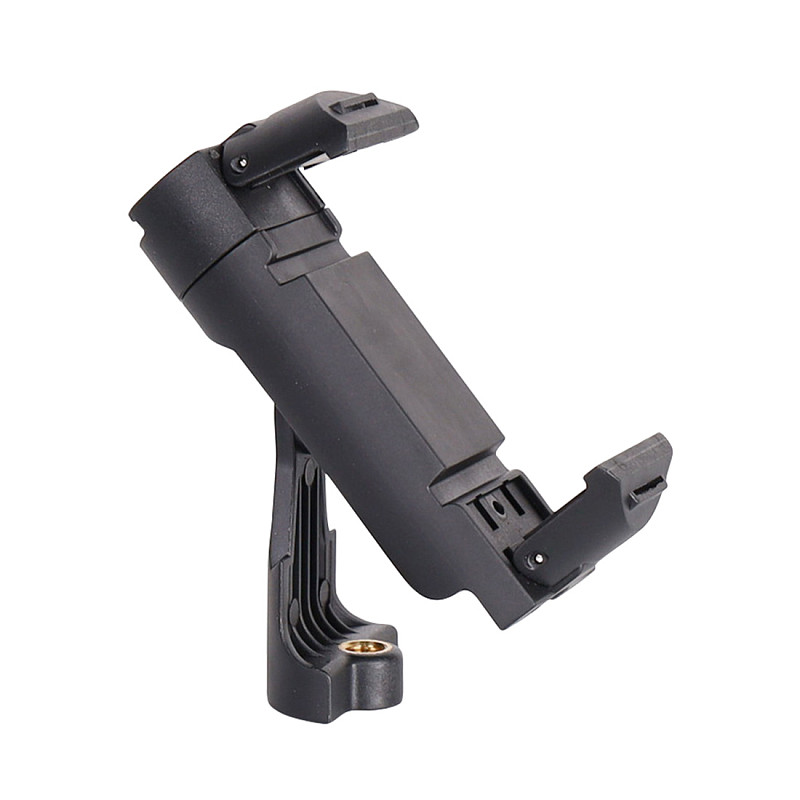 FEICHAO Universal Adjustable Tripod Mount Cell Phone Clip 1/4 Vertical Bracket Clip Clamp Holder 360°Rotation Cold Shoe Adapter