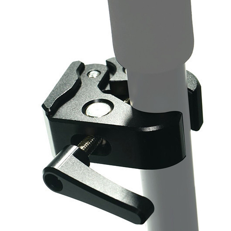 FEICHAO Super Crab Clamp With Universal V-Lock Mount Quick Release Adapter for DSLR Camera Battery Photo Studio Accessory