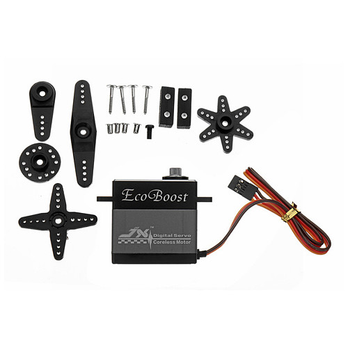 JX Ecoboost CLS6331 30KG High Torque Servo 180 Degree CNC Shell Metal Gear Coreless Digital Servo For RC Model Accessories