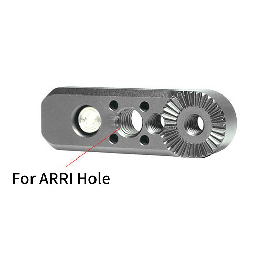 FEICHAO Camera Stabilizer Expansion Plate Gear Adapter Board w 1/4 3/8 Arri Holes for ZHIYUN 3S Weebill S/Lab/Crane3 Accessories