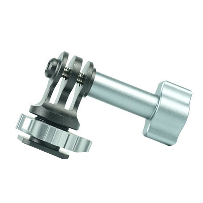 FEICHAO Cold Shoe Mount Adapter Tripod Screw to Action Camera for GoPro Hero 9 8 7 6 5 for OSMO Mount to DSLR Camera Phone Cage