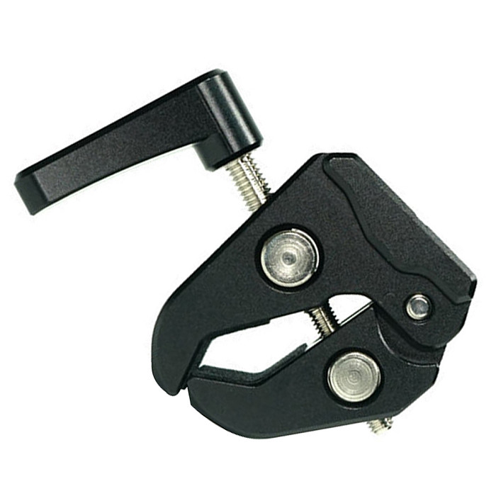 FEICHAO Super Crab Clamp With Universal V-Lock Mount Quick Release Adapter for DSLR Camera Battery Photo Studio Accessory
