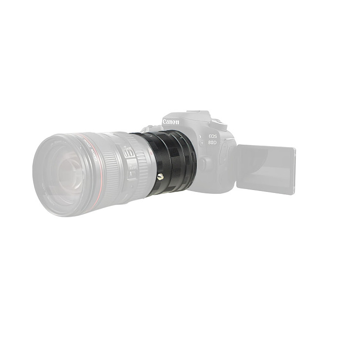 Camera Adapter Macro Close-up Mount Ring Lens Extension Tube Kit for Canon EOS for Nikon AI for Sony NEX for Fuji FX DSLR