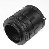 Camera Adapter Macro Close-up Mount Ring Lens Extension Tube Kit for Canon EOS for Nikon AI for Sony NEX for Fuji FX DSLR